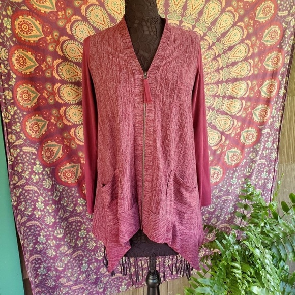 LOGO Soft Zip Up Pocket Sweater - Picture 5 of 16